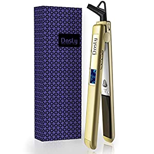 Dnsly Titanium Hair Straightener and Curling Iron 2-in-1