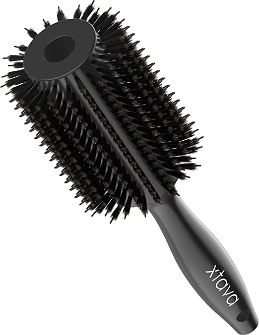 2. Xtava Natural Double Bristle Hair Brush