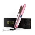 KIPOZI Flat Iron 1 Inch Titanium Plates Pro Hair Straightener