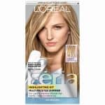 L'Oréal Paris Feria Multi-Faceted Shimmering Permanent Hair Color, C100 Star Lights Extreme (Highlighting Kit), 1 kit Hair Dye