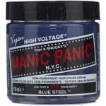 Manic Panic Semi-Permament Haircolor, Blue Steel 4 oz