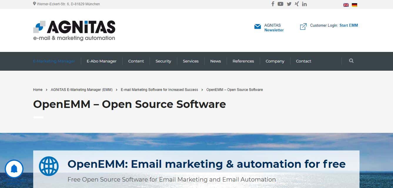 I 7 migliori software di posta elettronica open source gratuiti 6 Software di posta elettronica open source gratuito 6
